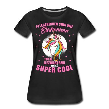 Einhörner T-Shirt - Pflegekraft Einhorn Krankenschwester Geschenk