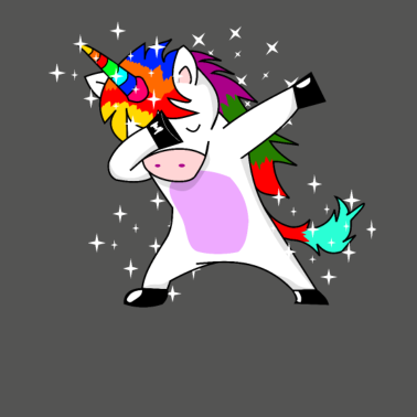 Motiv Dab Dabbing Einhorn