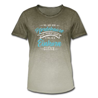 Einhörner T-Shirt - Glitzer Einhorn