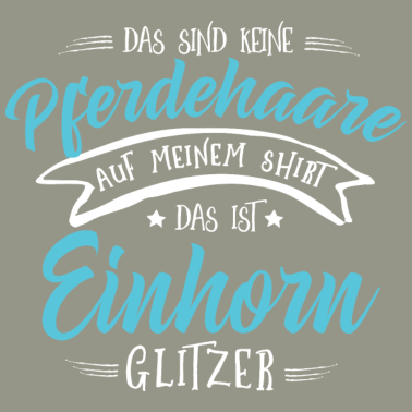 Motiv Glitzer Einhorn