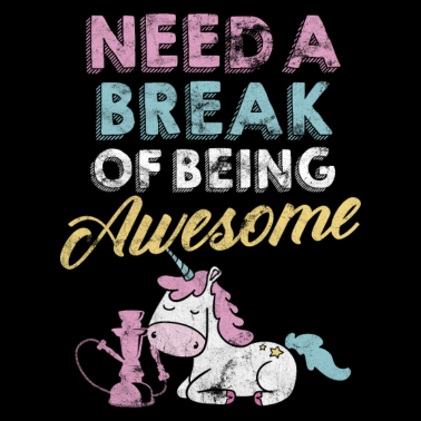 Motiv Shisha Einhorn