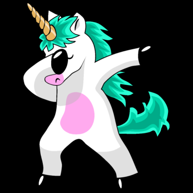 Motiv Einhorn Dabbing Unicorn Dab Geschenkidee