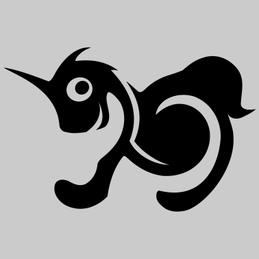 Motiv Junges nettes Einhorn