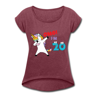 Einhörner T-Shirt - Einhorn Unicorn 20. Geburtstag Tochter Design