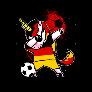 Motiv Einhorn Deutschland Fußball Nationalmannschaft