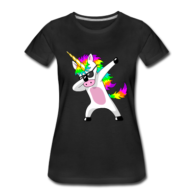 Einhörner T-Shirt - Einhorn Dabbing Unicorn Einhörner Geschenk