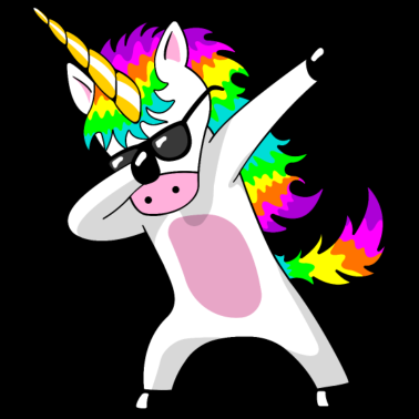 Motiv Einhorn Dabbing Unicorn Einhörner Geschenk