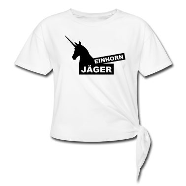 Einhörner T-Shirt - Einhorn Jäger