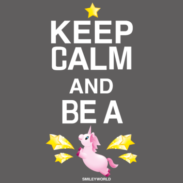 Motiv SmileyWorld Keep Calm And Be A Unicorn