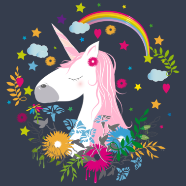 Motiv niedliches Einhorn