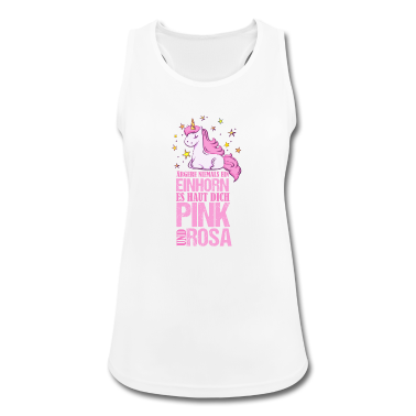 Einhörner Tank Top - AeRGERE NIEMALS EIN