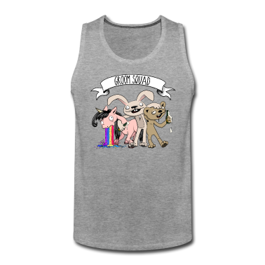 Einhörner Tank Top - drunken groom squad