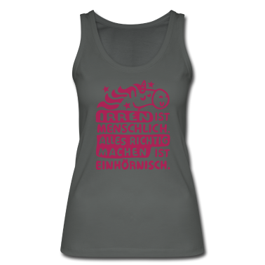 Einhörner Tank Top - Einhorn: Irren ist menschlich