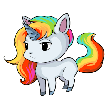 Motiv Süsses Einhorn