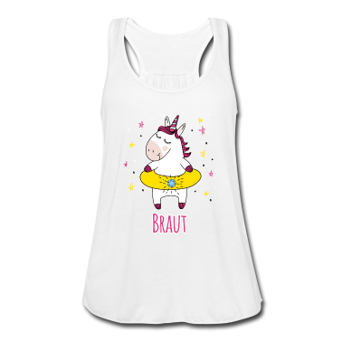 Einhörner Tank Top - Braut - Einhorn - JGA