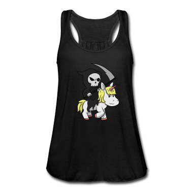 Einhörner Tank Top - Tod Reitet Einhorn