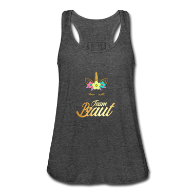 Einhörner Tank Top - Team Braut Gold Einhorn Junggesellinnen JGA