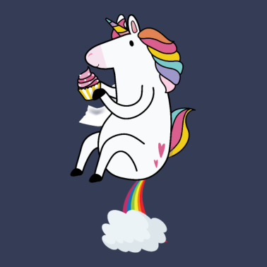 Motiv Pupsendes Einhorn