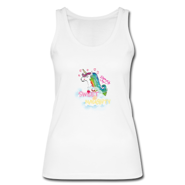 Einhörner Tank Top - Einhorn Regenbogen Pony Unicorn Rainbow Herz Wolke