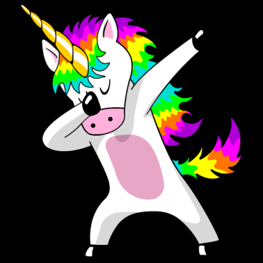 Motiv Einhorn Dabbing Unicorn Einhörner Geschenk