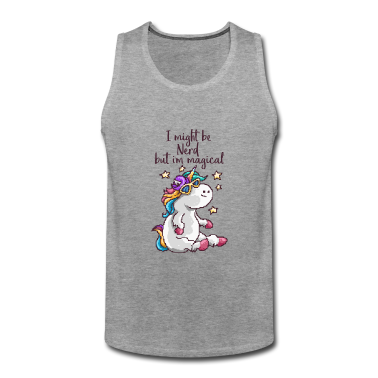 Einhörner Tank Top - Nerd Einhorn Magie