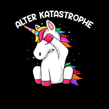 Motiv Alter Katastrophe Einhorn Einhörner Facepalm