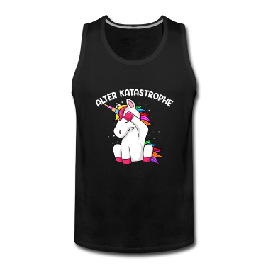 Einhörner Tank Top - Alter Katastrophe Einhorn Einhörner Facepalm