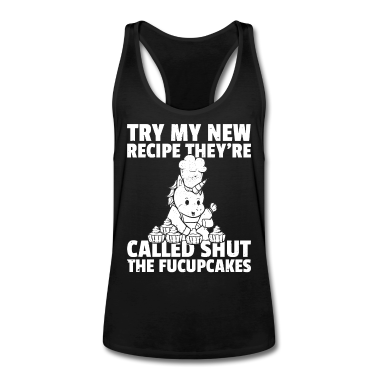 Einhörner Tank Top - Einhorn Bäcker Kuchen Torte Backen Retro