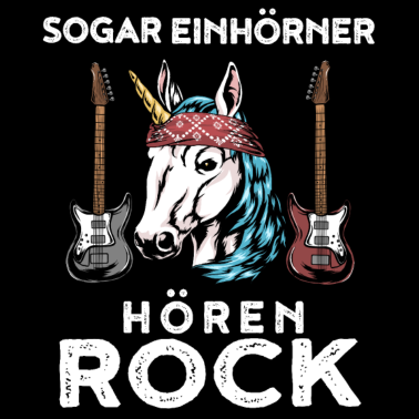 Motiv Rock Einhorn Rock and Roll Musik Festival Geschenk