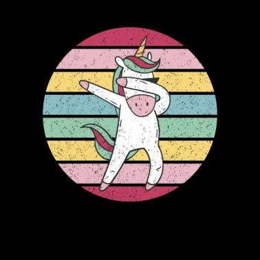 Motiv Dabbendes Einhorn