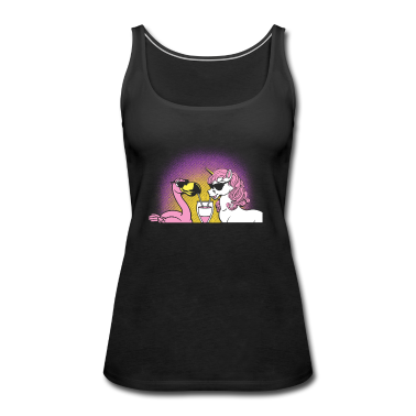Einhörner Tank Top - Flamingo und Einhorn Geschenk
