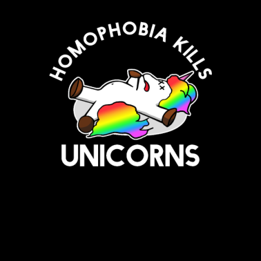 Motiv Homophobia kills unicorns - LGBT Gay Pride CSD
