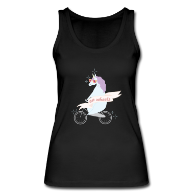 Einhörner Tank Top - Unicorn on Wheels / Einhorn auf Fahrrad