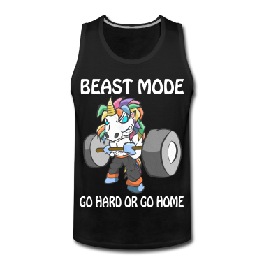 Einhörner Tank Top - Einhorn, bodybuilder