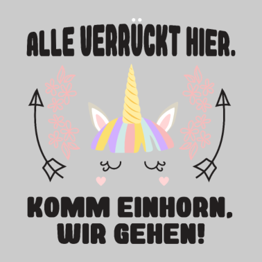 Motiv Einhorn Unicorn Geburtstagsgeschenk lustig funny