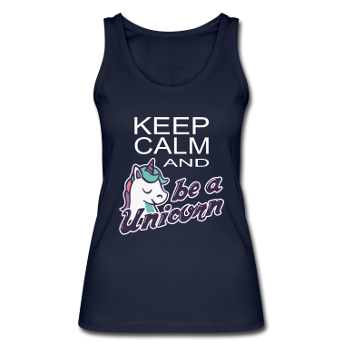 Einhörner Tank Top - Keep Calm Einhorn