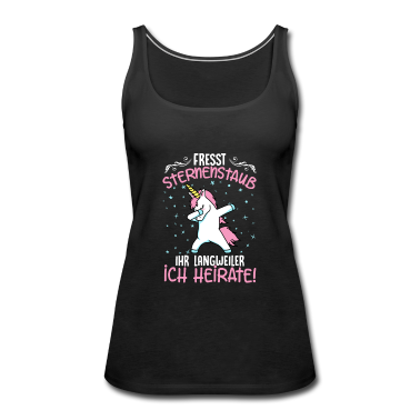 Einhörner Tank Top - Einhorn Junggesellin Junggesellinnenabschied JGA