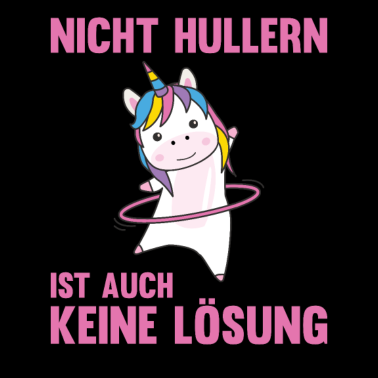 Motiv Einhörner die hullern Sport rosa Einhorn