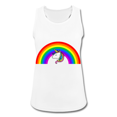 Einhörner Tank Top - Regenbogen Einhorn