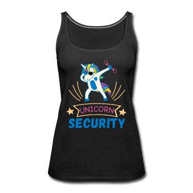 Einhörner Tank Top - Einhorn Security Sicherheit Geschenk