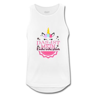 Einhörner Tank Top - Das ist mein Einhorn-Kostüm, groß bunt