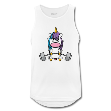 Einhörner Tank Top - Einhorn fitness bodybuilding yoga gym geschenk