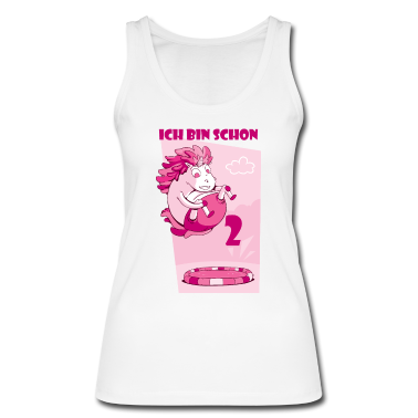 Einhörner Tank Top - Einhorn 2. Geburtstag Geschenk 2 Jahre Einhörner