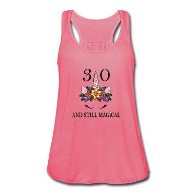 Einhörner Tank Top - 30. Geburtstag Einhorn 30 Jahre Geschenk