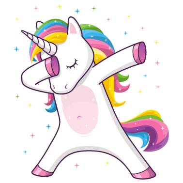 Motiv Dabbing Einhorn Geschenkidee Dabbing Unicorn