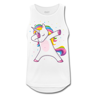 Einhörner Tank Top - Dabbing Einhorn Geschenkidee Dabbing Unicorn