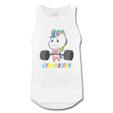 Einhörner Tank Top - Einhorn Training Workout Krafttraining für Frauen