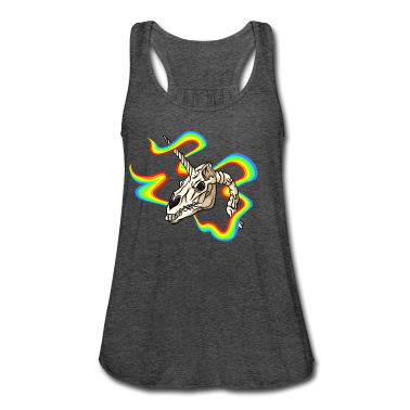 Einhörner Tank Top - Einhorn Totenkopf