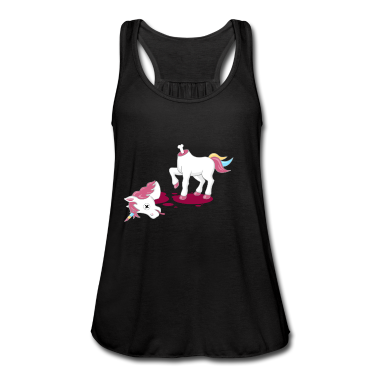 Einhörner Tank Top - Totes Einhorn Killer Anti Trend Sarkasmus Ironie