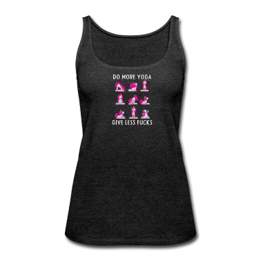 Einhörner Tank Top - Einhorn Yoga TShirt Geschenk I Lustig Fitness